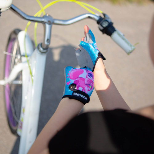 Rękawiczki rowerowe Meteor Kids M Kitty