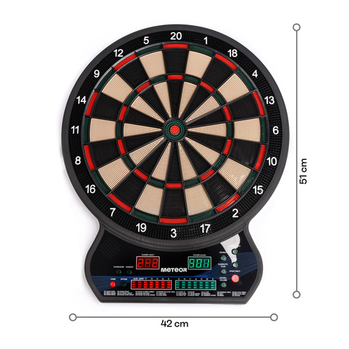 Electric dartboard Meteor 4-LED