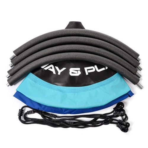 Nest swing Meteor 110 cm light blue / dark blue