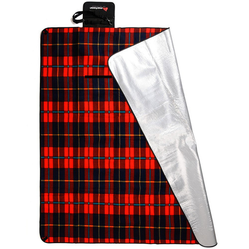 Picnic Blanket Meteor XL 180x200 cm red checker