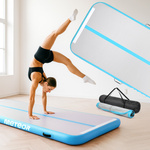 Inflatable air track Meteor 300 cm light blue