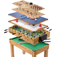 Meteor 10-in-1 Game Table + 2 games for free