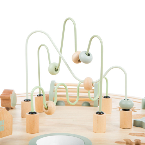 Wooden activity table