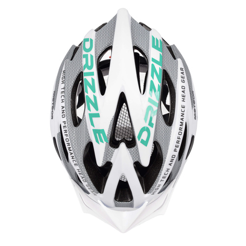Meteor cycling helmet MV29 Drizzle L 58-61 cm mint/white/grey