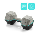 Cement dumbbell set 2x2 kg Meteor