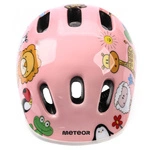 Kask rowerowy dla dzieci Meteor MV6-2 S 48-52 cm Animals