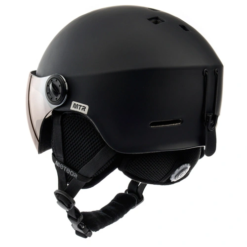 Ski helmet Meteor Falven M 55-58 cm black