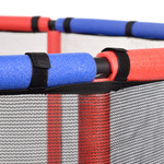 Trampolina dla dzieci Meteor TRP-65P 140 cm niebieski/czerwony