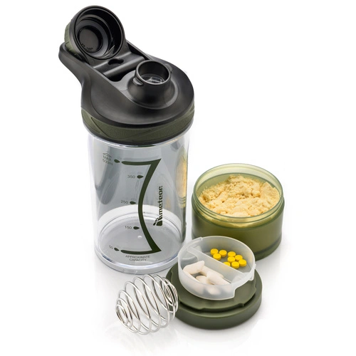 Shaker Meteor bottle 500 ml green