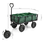 Meteor steel cart TW-100 green