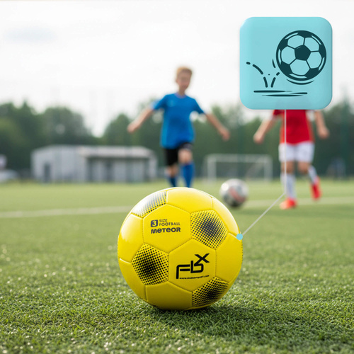 Football METEOR FBX #3 neon yellow