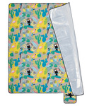 Picnic Blanket Meteor 2XL 200x200 cm tropics