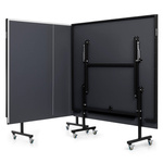 Zestaw stół do tenisa stołowego Meteor ciemnoszary plus siatka rollnet, 2 rakietki, 3 piłeczki