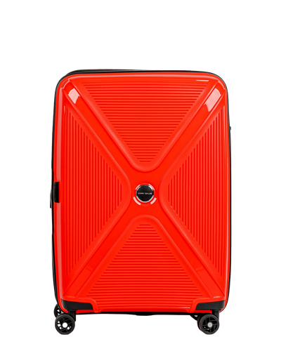 Średnia walizka SwissBags Cross-Box 67 cm czerwony