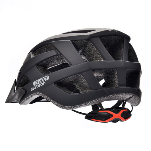 Cycling helmet Meteor Street  M 55-58 cm black