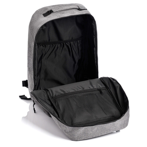 Meteor Hermod backpack 20 l grey melange