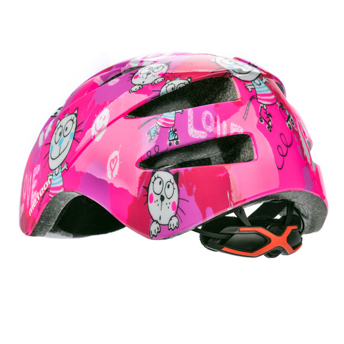 Kids bike helmet PNY11 S 43-48 cm Cats