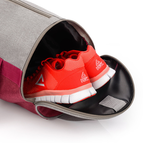 Fitness bag Meteor Siggy 25 l purple/grey