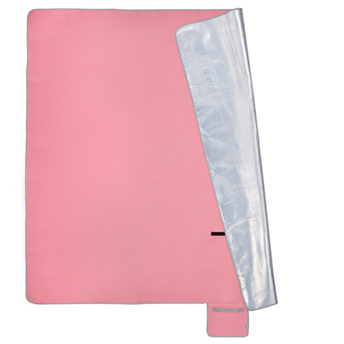 Picnic Blanket Meteor 2XL 200x200 cm pink