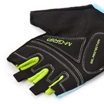 Rękawiczki rowerowe Meteor Gel GX38 M niebiesko-zielony
