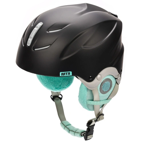 Ski helmet Meteor Lumi S 53-55 cm mint / black