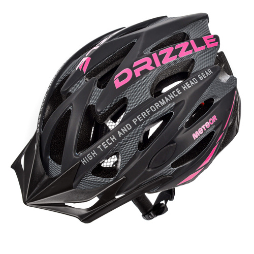 Meteor cycling helmet MV29 Drizzle L 58-61 cm pink/black