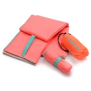 Quick-drying towel Meteor M 50x90 cm coral