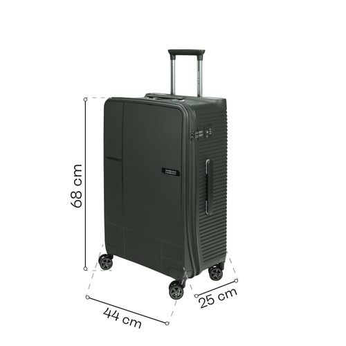 SwissBags Magna medium case 68 cm green