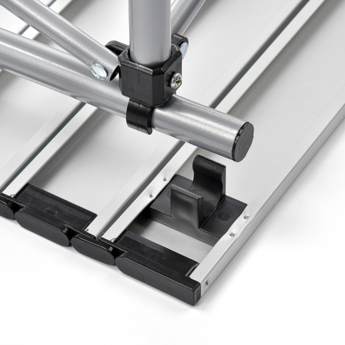 Meteor Bankada folding table silver