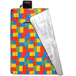 Picnic Blanket Meteor XL 180x200 cm Bricks