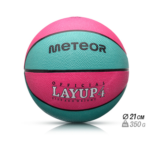 Basketball Meteor Layup 4 pink/blue