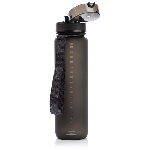 Sports water bottle Meteor 1000 ml black