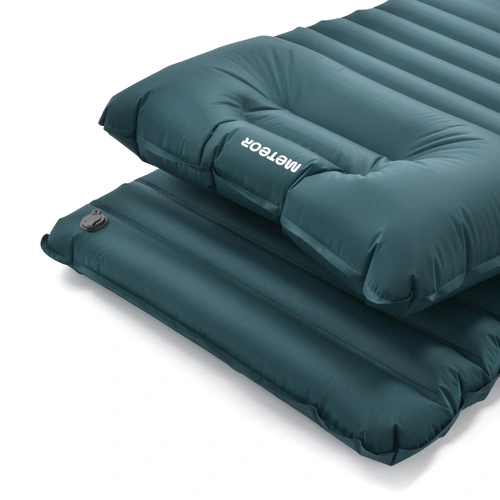 Self inflating mat Meteor 2in1 (pump+drybag) 188×60×8,5 cm sea color