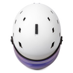 Ski helmet Meteor Glide L 58-61 cm white
