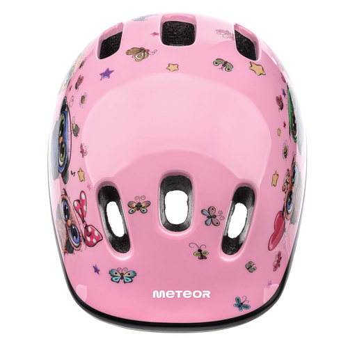 METEOR CYCLING HELMET KS06 S 48-52 cm Little owl