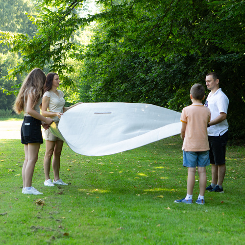 Koc piknikowy Meteor XL 175x200 cm szaro-beżowy