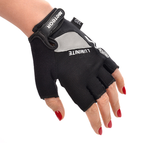 Bike gloves Meteor Gel GX32 S black