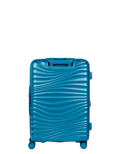 Średnia walizka SwissBags Cruise 65 cm turkusowy