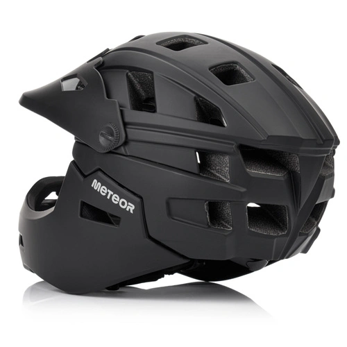 Full-face bicycle helmet Meteor Hydra S 51-55 cm black