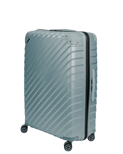 Large case SwissBags Diamond cut 76 cm metallic blue