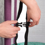 Trampolina dla dzieci Meteor TRP-60 140 cm miętowy/różowy