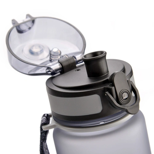 Sports water bottle Meteor 650 ml grey