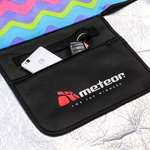 Picnic Blanket Meteor XL 180x200 cm Multicolour Zigzag