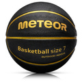 Piłka do koszykówki treningowa Meteor Cellular 7 czarny/złoty