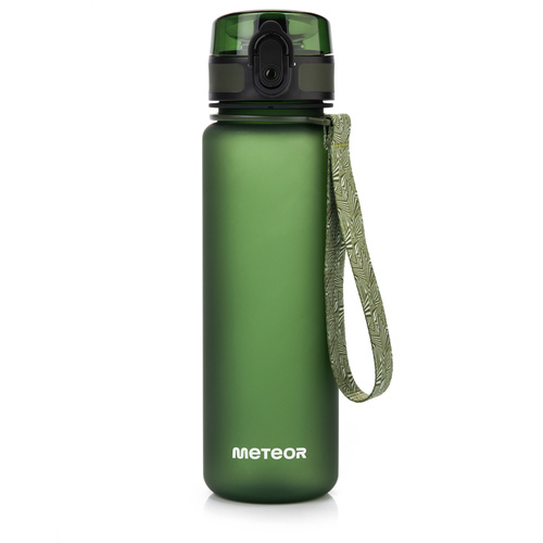 Bidon sportowy Meteor 500 ml ciemnozielony