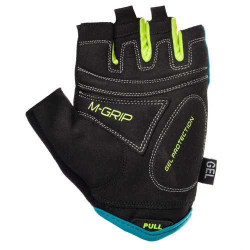 Bike gloves Meteor Gel GX39 XXL dark green-green