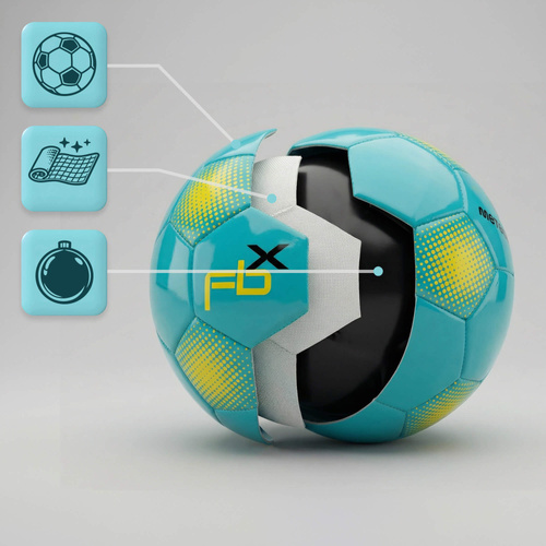 Football METEOR FBX #3 blue