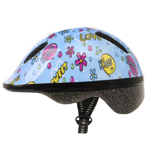 Kask rowerowy dla dzieci Meteor MV6-2 S 48-52 cm Kiss Love