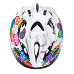 Kask rowerowy Meteor KS07 S 48-52 cm Colourful flowers