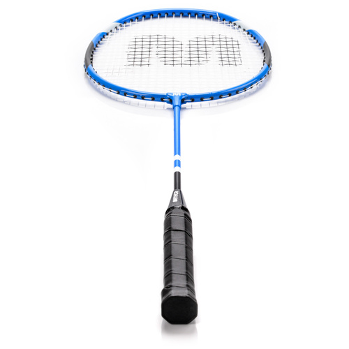 Badminton Set Meteor 2 rackets, 6 ailerons blue